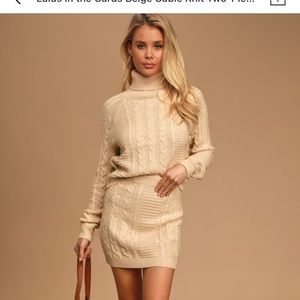 COPY - Lulus sweater set never worn, I ordered two and missed the return date